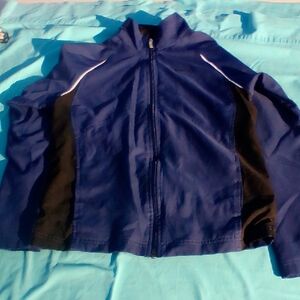 Reebok Blue and Black Utility Jacket